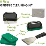 Cuisinart Grill - 8 Piece Ultimate Griddle Cleaning Kit - CCK-231