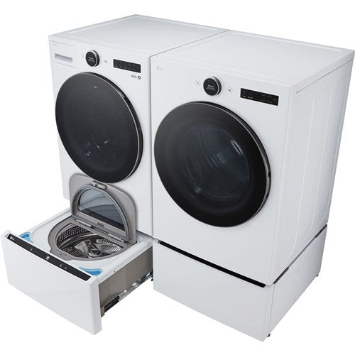 LG - 4.5 CF Front Load Washer (WM5500HWA) & 7.4 CF Electric Dryer (DLEX5500W) - WM5500HWA-E-KIT