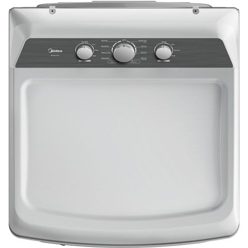 Midea - 6.7 CF Gas Dryer, Sensor Dry - MLTG41N1BWW