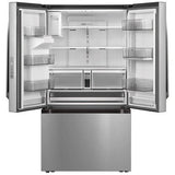 Midea - 29 CF French Door, Ice and Water Dispenser, Standard Depth - MRF29D3AST