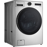 LG - 4.5 CF Ultra Large Capacity Front Load Washer with AIDD, Steam, Wi-Fi - WM5500HVA