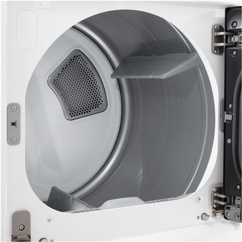 LG - 7.3 CF Electric Dryer, Wi-Fi, Easy Load, AI Sensor Dry - DLE8400WE