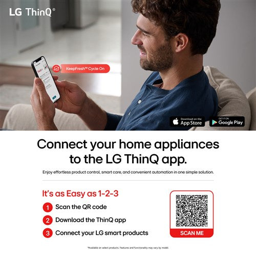 LG - 5.0 CF Top Load Washer, TurboWash3D, Wi-Fi, Easy Unload - WT8200CW