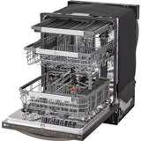 LG - 24" Top Control Dishwasher, 42dB, Smart WiFi, QuadWash Pro, Dynamic Dry - LDTH7972D
