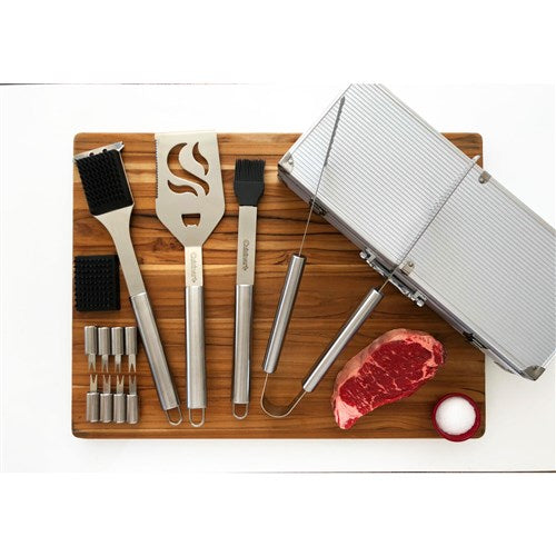 Cuisinart Grill - 14pc Deluxe Grilling Set w/Aluminum Case - CGS-5014