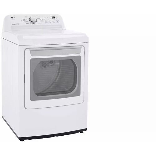LG - 4.8 Top Load Washer (WT7155CW) & 7.3 CF Electric Dryer (DLE7150W) - WT7155CW-E-KIT