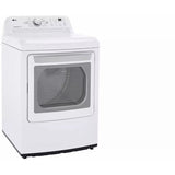 LG - 4.8 Top Load Washer (WT7155CW) & 7.3 CF Electric Dryer (DLE7150W) - WT7155CW-E-KIT