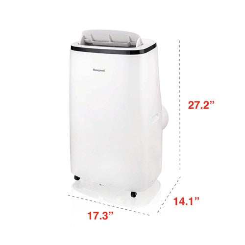 Honeywell - Honeywell 12, 000 BTU Portable Air Conditioner, Dehumidifier & Fan - White/Black | HM2CESAWK8