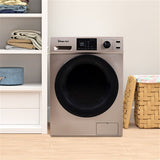 Magic Chef - 2.7 cu. ft. All-in-One Washer & Ventless Dryer Combo - Gold - MCSCWD27G5