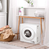 Magic Chef - 2.6 Cu Ft Compact Dryer - MCSDRY1S