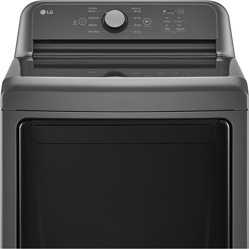 LG - 7.3 CF Gas Dryer, Sensor Dry, NeverRust Stainless Steel Drum - DLG6101M