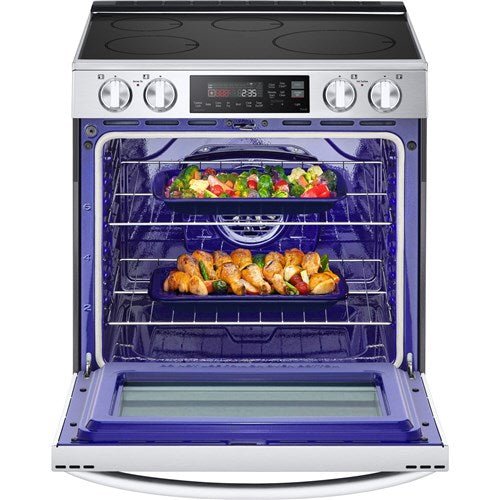 LG - 6.3 CF / 30" Smart Induction Slide-In Range with ProBake Convection - LSIL6334FE