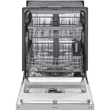 LG - 24" Front Control Dishwasher, 48 dBA, QuadWash, EasyRack Plus, 3rd Rack - LDFN4542S