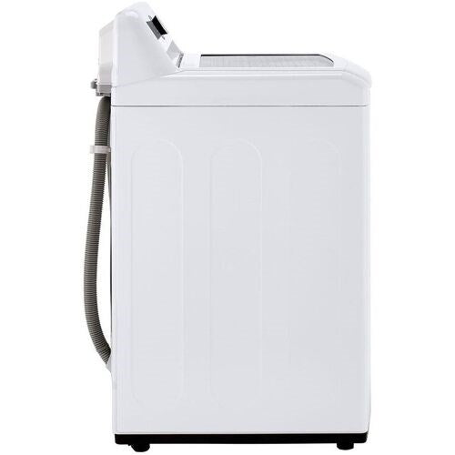 LG - 4.3 CF Ultra Large Capacity Top Load Washer with Agitator - WT7005CW