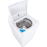 LG - 4.1 CF Ultra Large Capacity Top Load Washer, Agitator - WT6105CW