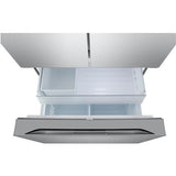 LG - 27 CF Standard Depth Max 3 Door Refrigerator,Pocket Handle,InternalWater - LRFLC2716S