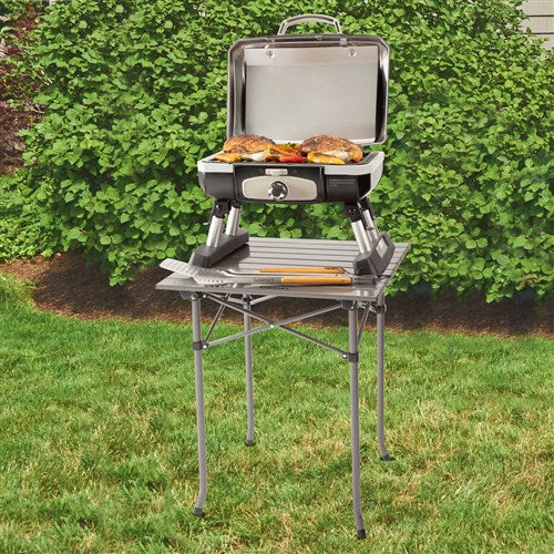 Cuisinart Grill - Aluminum Folding Prep Table 20" x 22" Includes Carrying Tote - CPT-2140