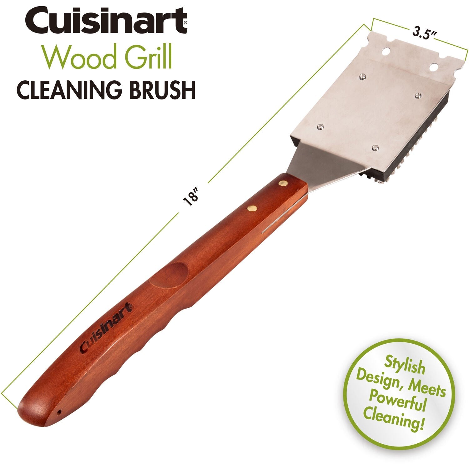 Cuisinart Grill - Wooden Cleaning Brush - CCB-W2