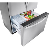 LG - 32 CF 3 Door French Door Refrigerator with Internal Water Dispenser - LRFLS3206S