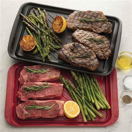 Cuisinart Grill - Prep and Serve Grilling Trays, Color Coded, Dishwasher Safe - CPK-200