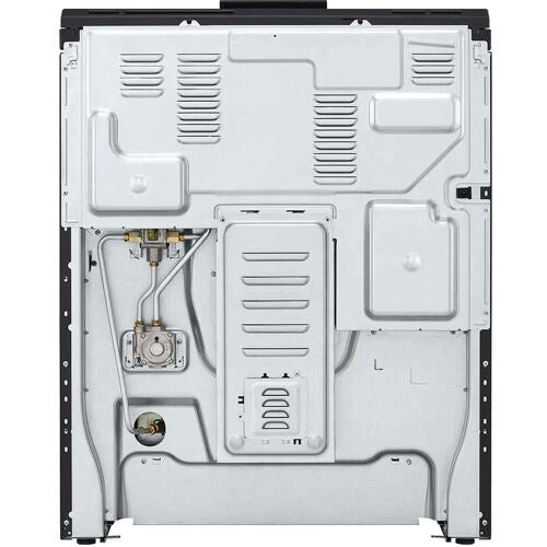 LG - 5.8 CF Gas Single Oven Slide-In Range, Air Fry, Fan Convection, ThinQ - LSGL5833F