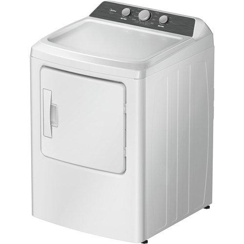 Midea - 7.0 CF Electric Dryer, Sensor Dry - MLTE41N1BWW