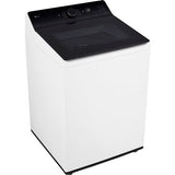LG - 5.5 CF Top Load Washer, TurboWash 3D, Wi-Fi, Easy Unload, Agitator - WT8405CW