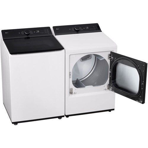 LG - 5.5 CF Top Load Washer (WT8400CW) + 7.3 CF Electric Dryer (DLE8400WE) - WT8400CW-E-KIT