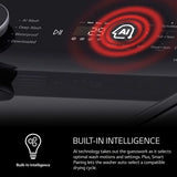 LG - 5.5 CF Top Load Washer, TurboWash 3D, Wi-Fi, Easy Unload - WT8400CB