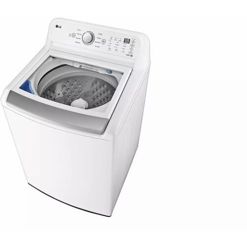 LG - 4.8 Top Load Washer (WT7155CW) & 7.3 CF Electric Dryer (DLE7150W) - WT7155CW-E-KIT