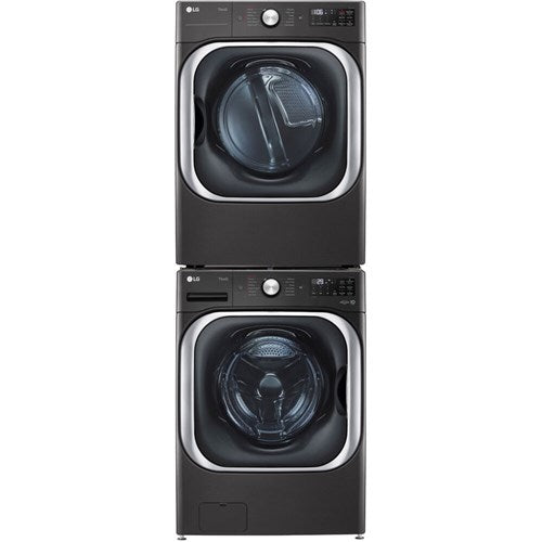 LG - 5.2 CF Front Load Washer (WM8900HBA) + 9.0 CF Gas Dryer (DLGX8901B) - WM8900HBA-G-KIT
