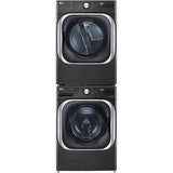 LG - 5.2 CF Front Load Washer (WM8900HBA) + 9.0 CF Gas Dryer (DLGX8901B) - WM8900HBA-G-KIT