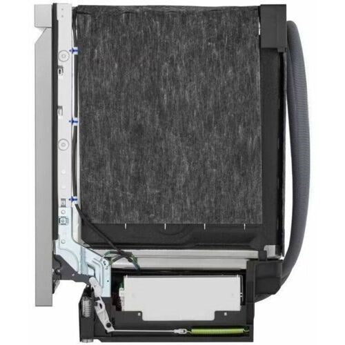 LG - 24" Top Control Dishwasher, 46dB, Hidden Count Down Timer, 3rd Rack - LDPH5554D