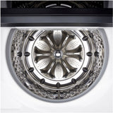 LG - 5.5 CF Top Load Washer, TurboWash 3D, Wi-Fi, Easy Unload - WT8400CW