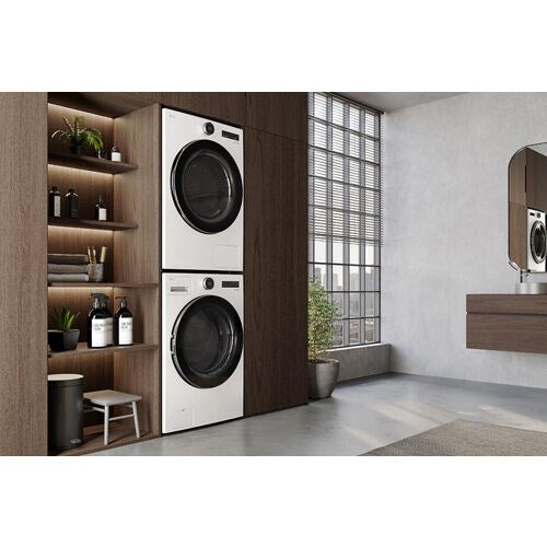 LG - 7.8 CF Dual Inverter Heat Pump Ventless Dryer with Direct Drive - DLHC5502W