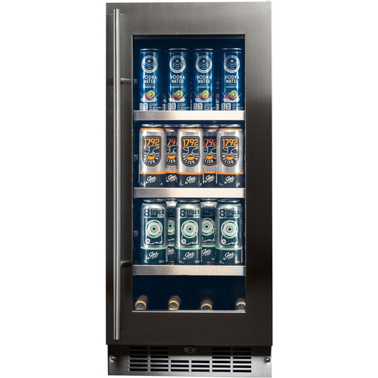 Danby - Silhouette Integrated Beverage Center, Holds 7 Bottles of Wine & 66 Cans - SPRBC031D1SS