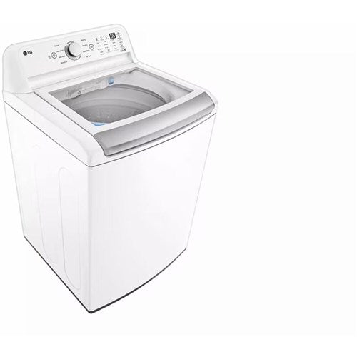 LG - 4.8 Top Load Washer (WT7155CW) & 7.3 CF Gas Dryer (DLG7151W) - WT7155CW-G-KIT