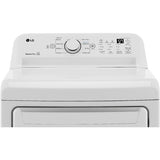 LG - 7.3 CF Ultra Large High Efficiency Electric Dryer - DLE7000W