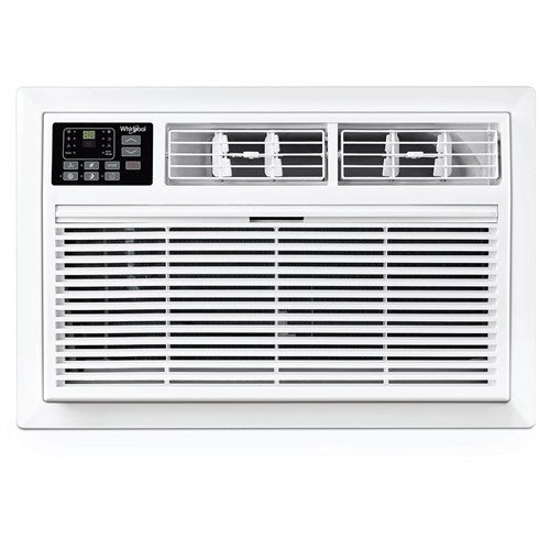 Arctic Wind - 12,000 BTU (DOE) 115-Volt Through-The-Wall Air Conditioner Cools 550 sq. ft. with Remote in White | WHAT121-1BW