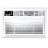 Arctic Wind - 12,000 BTU (DOE) 115-Volt Through-The-Wall Air Conditioner Cools 550 sq. ft. with Remote in White | WHAT121-1BW