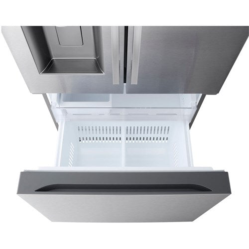 LG - 25 CF Standard Depth Max French Door with Dual Handle, 33 Wide, Dual Ice - LF25H6330S
