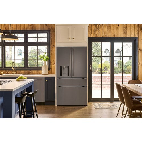 LG - 29 CF 4-Door French Door Refrigerator, Full Convert Drawer, Dual Handle - LF29H8330D