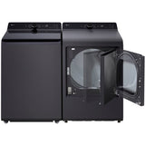 LG - 5.5 CF Top Load Washer (WT8400CB) + 7.3 CF Gas Dryer (DLG8401BE) - WT8400CB-G-KIT