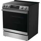 Sharp - 6.3 CF / 30" Electric Slide-In Range, Convection, AirFry - SSR3065JS