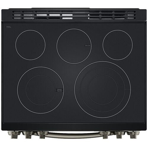 LG - 6.3 CF Smart Electric Slide-In Range, Air Fry, Fan Convection, ESTAR - LSEL6333ZE