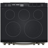LG - 6.3 CF Smart Electric Slide-In Range, Air Fry, Fan Convection, ESTAR - LSEL6333ZE