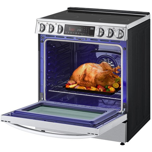 LG - 6.3 CF / 30" Smart Induction Slide-In Range with ProBake Convection - LSIL6336FE