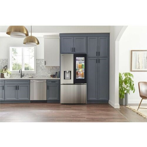 LG - 31 CF Standard Depth Max InstaView DID French Door with Dual Ice - LF31S6360S