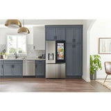 LG - 31 CF Standard Depth Max InstaView DID French Door with Dual Ice - LF31S6360S