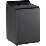 LG - 5.5 CF Top Load Washer, TurboWash 3D, Wi-Fi, Easy Unload, Agitator - WT8405CB